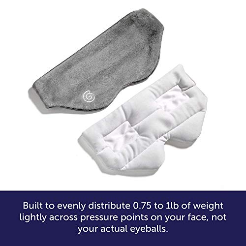 Gravity Blanket Weighted Sleep Mask, Better Sleep and Stress Reduction