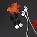 Hacloser 4Pairs/set Silicone in-ear Headset Earphone Earbuds Cover Eartip Replacement with Ear Hook for iphone Apple Airpods