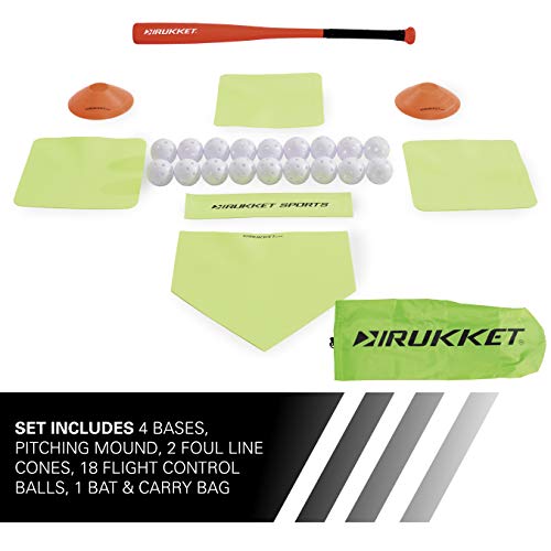 image for Rukket Sports Rukket Baseball Bases Set for Backyard/Field | Softball 