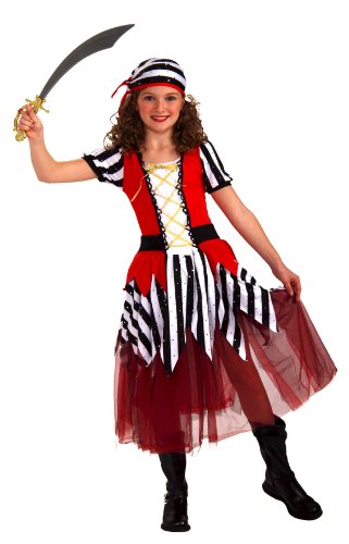 Forum Novelties Playful Pirates High Seas Sweetheart Child Costume, Medium