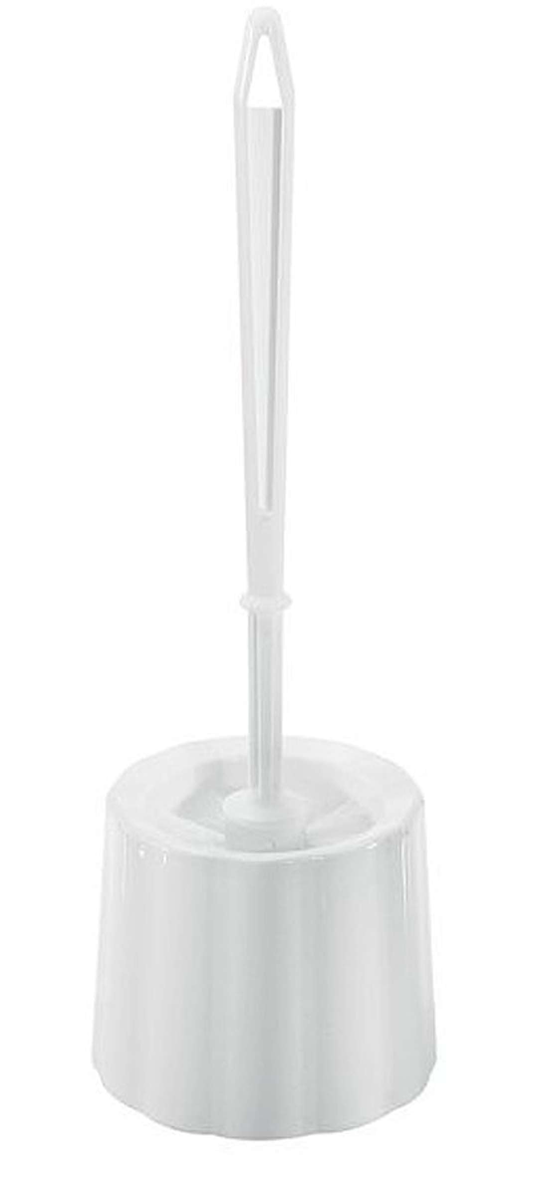 Gedy Zeno Toilet Brush Toilet, White, diam. 12