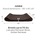 Furhaven Pet Dog Bed | Orthopedic Micro Velvet Ergonomic Luxe Lounger Cradle Mattress Contour Pet Bed w/ Removable Cover for Dogs & Cats, Espresso, Jumbothumb 2