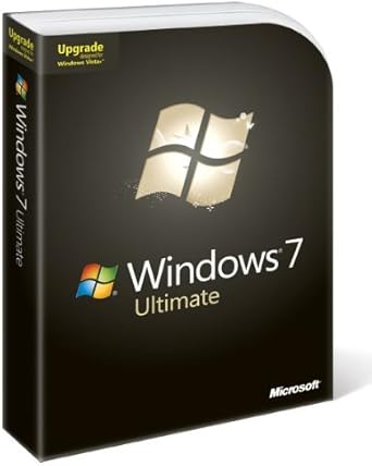 Microsoft Windows 7 Ultimate Upgrade Edition For Xp Or Vista Users Pc Dvd 1 User Amazon Co Uk Software