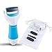Electric Pedicure Foot File Callus Remover Waterproof- Foot Care Tool Shaves Dead Hard Cracked Rough Skin on Feet Includes Extra 2 Mineral Pumice Stone Rollers