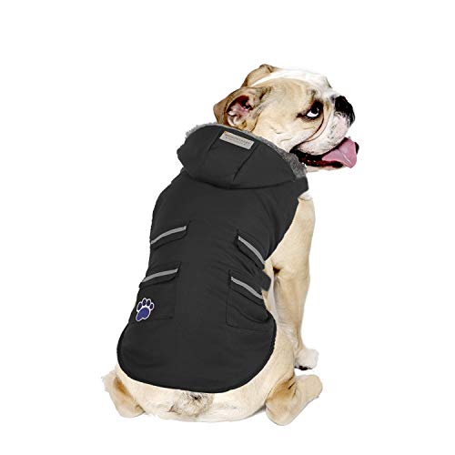 BWOGUE Thicker Fleece Dog Hoodie Jacket Cold Winter Warm Coat Pet