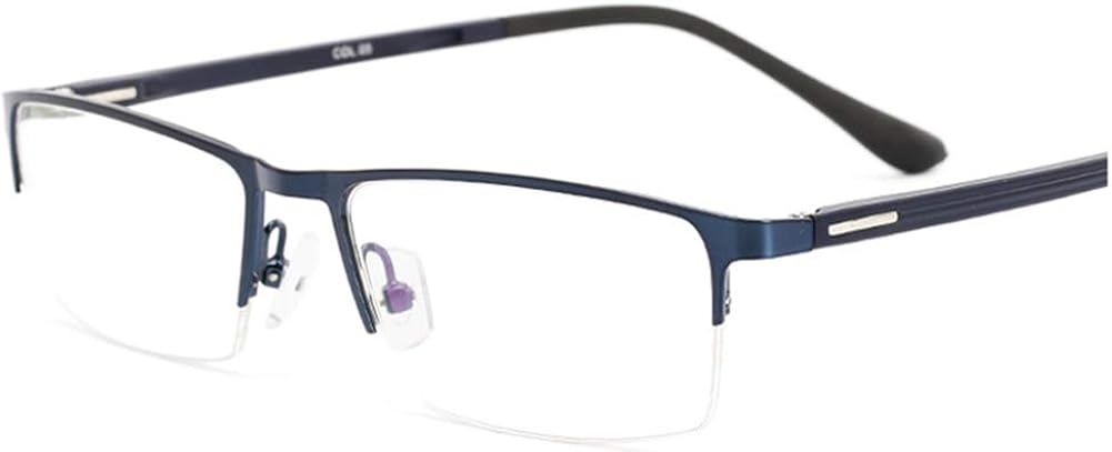 Blaulicht Brille Herren - Vintage Computerbrille Mit Doppelbrücke