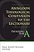 Abingdon Theological Companion to the Lectionary: Preaching Year A
