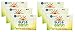 Natural Fabric Softener Sheets - Light Citrus Scent - Non-Toxic, Hypoallergenic, Plant-Based, Compostable - 80 Count Each (Pack of 6)