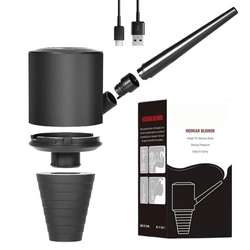 SHISHA LYFE Electric Portable Hookah Starter Pump Kit Quick Charcoal