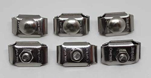 Eckverbinder Doppelstabmatten - Hochwertige Gittermattenverbinder aus rostfreiem Edelstahl - Verbinder - Stabmattenzaun… – Bild 4