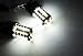LEDIN 2x (BA15s 1156 7506 P21W) 40 SMD LED Back Up Reverse Light Bulb White 6000K