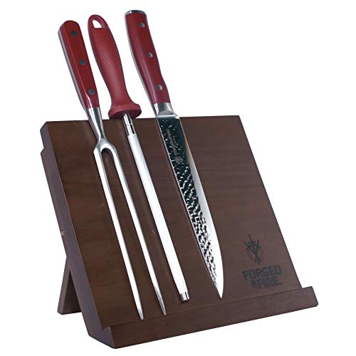HISTORY - Forged in Fire - Stainless Steel Knives (Magnetic Knife Block)