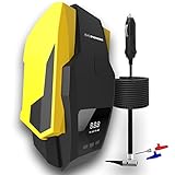 Car Air Compressor Pump,12v 150 Psi Portable Air Compressor,Digital Tire Inflator with Gauge,Air Pump for Cars,Bicycles, Basketballs and other Inflatables
