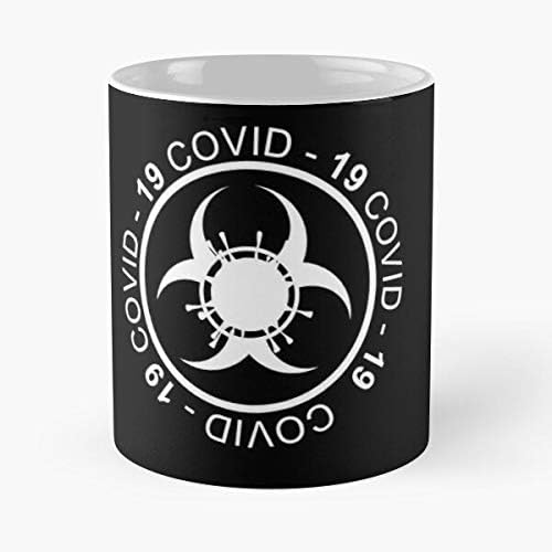 Covid-19 Biohazard Classic Mug - Mugs 11 Oz Dunder Mifflin Funny Coffee For Holidays. -tatbrows