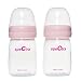 ORIGINAL SpeCtra Breast Milk Storage Bottle - 5 FL OZ/160ml 2 Pack - Made to fit Spectra Breast Shield or Flange made for SpeCtra Breast Pumps S1, S2, M1, S9. Include 2 Nipples For Bottle