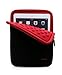 X-super 2017 Version iPad Pro 10.5 Sleeve Pouch Shockproof Neoprene Cover Case with Accessory Pockets (Red)