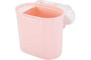Baby Formula Conatiner, with Scoop and Leveller Microwave Capable Travel Formula Dispenser for Home or Travel (Pink L)