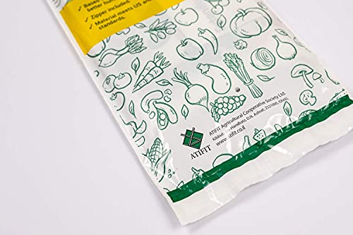 Atifit’s Innovative Food Bags Prolong Freshness of Herbs Greens vegetable and Fruits (Banana)