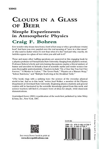 Clouds in a Glass of Beer: Simple Experiments in Atmospheric Physics