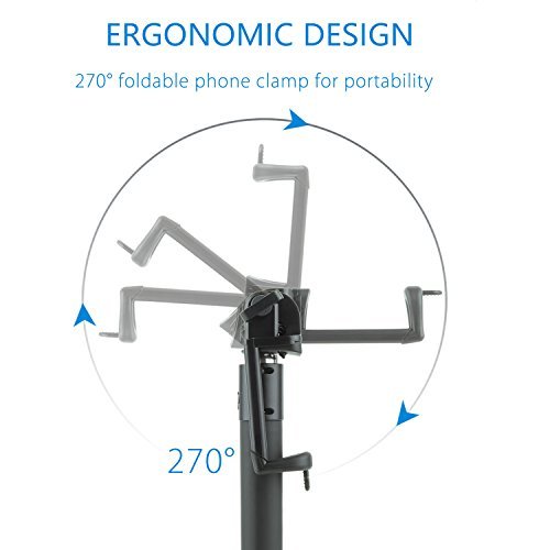 image for Selfie Stick, Carloue [Battery Free] Wired Selfie Stick for iPhone SE/