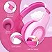 Kids Headphones, Jelly Comb Foldable Wired Over-Ear Headphones for Children with Music Sharing Function, 94dB Volume Limited, 3.5mm Audio Jack – Pinkthumb 2