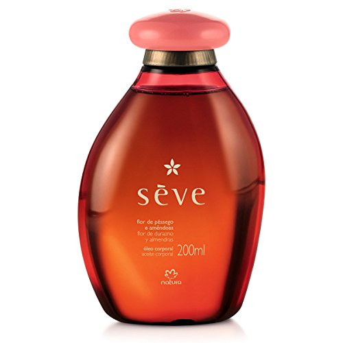 Linha Seve (Flor de Pessego e Amendoas) Natura - Oleo Corporal 200 Ml - (Natura Seve (Peach Flower And Almonds) Collection - Body Oil 6.76 Fl Oz)