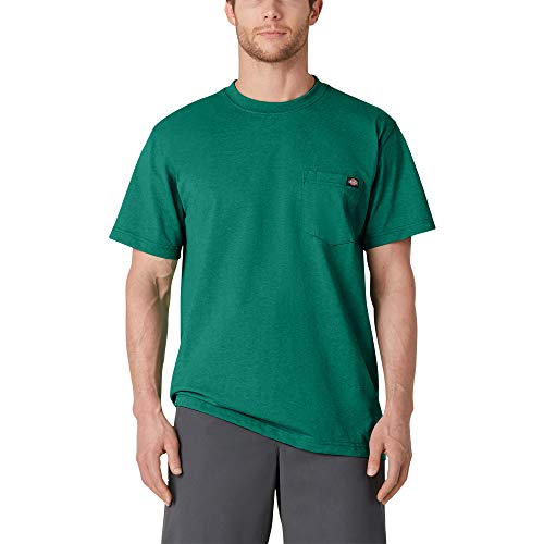 dickies men's heavyweight crew neck short sleeve tee