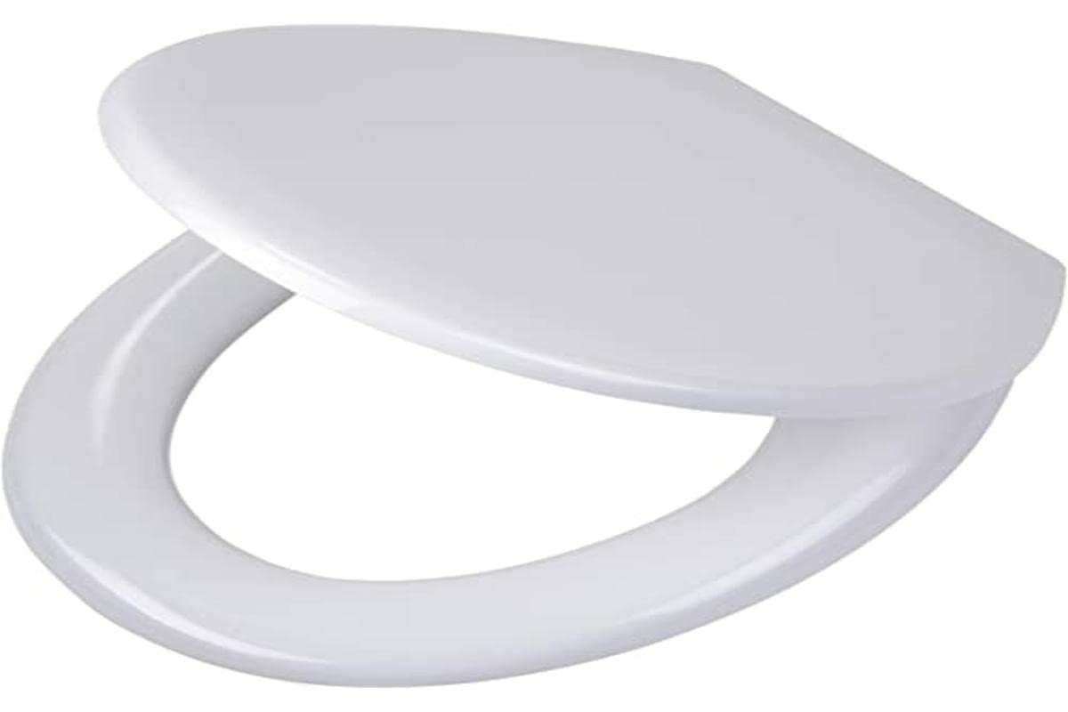 Tiger Pasadena Toilet Seat, Thermoplast, White