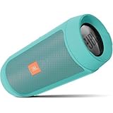 JBL Charge 2+ Splashproof Portable Bluetooth Speaker (Teal) (Certified Refurbished)