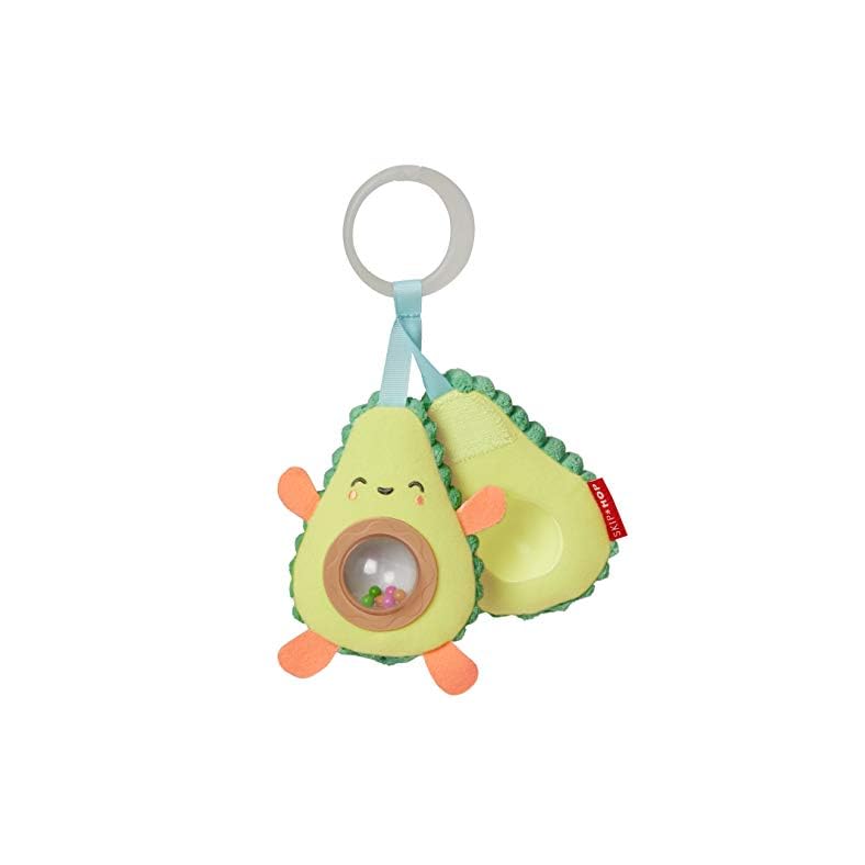 Skip Hop Farmstand Avocado Baby Stroller Toy
