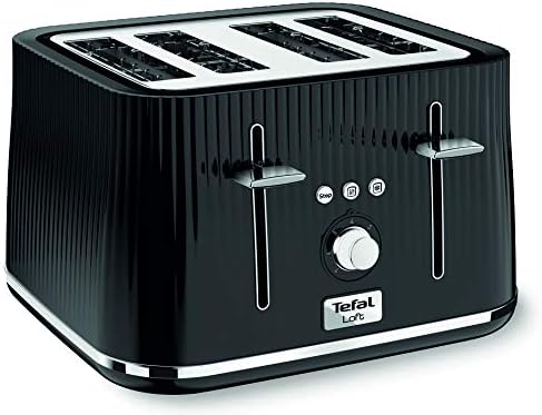 Tefal Loft 4-Slot Toaster, 7 Browning Levels, Defrost, Stop + Reheat Functions, Removable Crumb Tray - Image 3