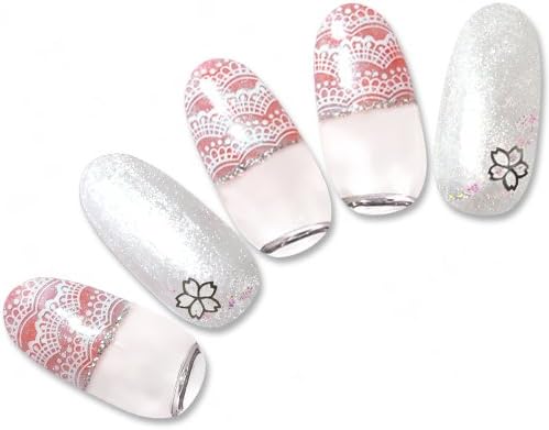 Amazon ネイルサプライ 出来ちゃうセット Gelmeカラージェルとアートセット フェミニン白レースネイル Nailsupply ネイルサプライ ジェルネイル 通販