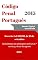 Livro Código Penal Português (2015): Inclui todas as atualizações até