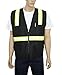 SAFETY DEPOT 8038A-BK BLACK SAFETY VEST