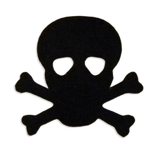 Skull & Crossbones Pirate Tanning Stickers 1000 Roll by Tanning Stickers