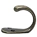 Gutapo Coffee Cup Hooks 20pcs Vintage Bronze Hooks Door Wall Closet Mounted Single Hook Hangers for Robe Coat with 46pcs Screws
