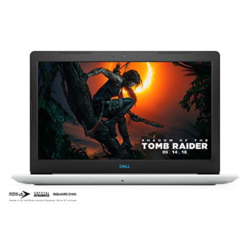 Dell G3 15.6″ FHD Gaming Laptop Computer, 8th Gen Intel Hexa-Core i7-8750H up to 4.1GHz, 8GB DDR4, 128GB SSD + 1TB HDD, GTX 1050 Ti 4GB, 802.11ac WiFi, BT 5.0, USB 3.1, Backlit KB, White, Windows 10