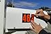 Stick on Vinyl Lettering, Numbers, Self Adhesive NUMBERS ONLY, Stick on Numbers for Signs, Boats, Numbers, 1 Inch, Stick-on, Waterproof, Individual Stickers, (White on Black)