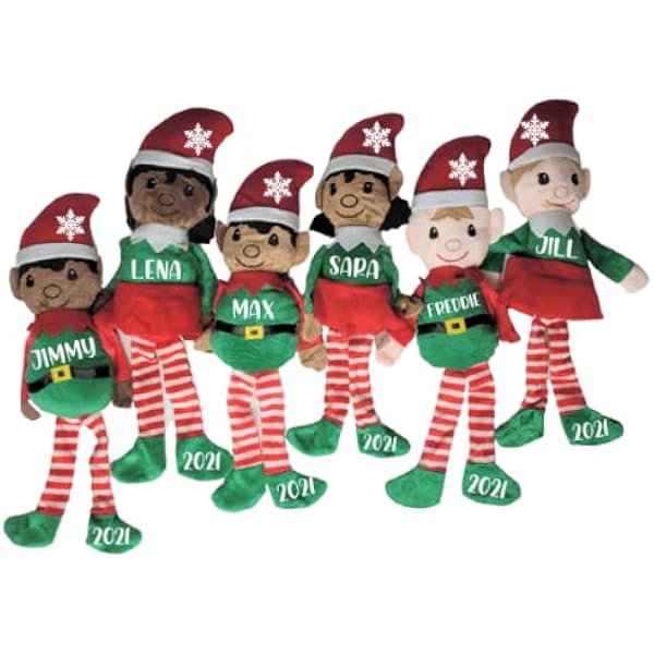personalized stuffed elf