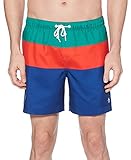 Original Penguin Men's Stripe Elastic Waist Volley