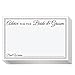 Jot & Mark Wedding Advice Cards for the Bride & Groom, Black & White, 4x6 Inches, Guest Book Replacement, Pack of 50 Cards