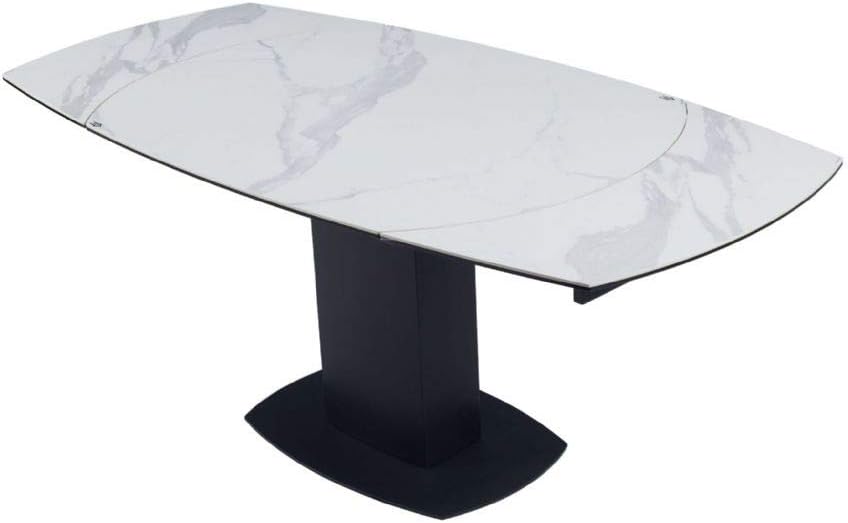 Limitless Home Carlton Swivel Ceramic Extending Table