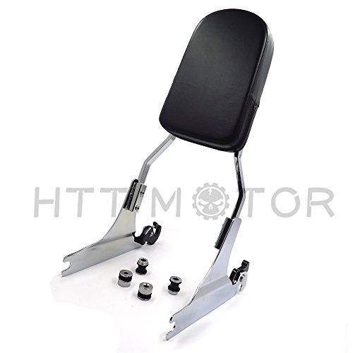 XKMT-Quick Detachable Sissy Bar Passenger Backrest Compatible With Harley Davidson Softail [B07C1MWFYD] - Thumbnail 4