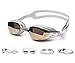 SALIBright Swimming Goggle Set – BEST RATED SWIM GOGGLE SET, Includes Anti Fog, Anti Leak, UV Protective Goggles, Durable Swim Cap, Earplugs and Nose Clip with Carrying Case, PERFECT GIFT