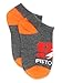 Disney Cars 3 Boys Toddler 6 pack No Show Socks (Shoe: 7-10 (Sock: 4-6), Grey/Multi No Show)