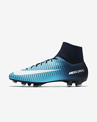 Nike Jr Mercurial Victory VI DF FG Kid s Soccer Dynamic Fit Firm Ground Cleats (5.5)