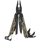 LEATHERMAN, Signal, 19-in-1 Multi-tool for Outdoors, Camping, Hiking, Fishing, Survival, Durable & Lightweight EDC, Made in the USA, Coyote Tan