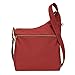 Travelon Anti-Theft Signature 3 Compartment Crossbody, Cayenne, Straight Pocket