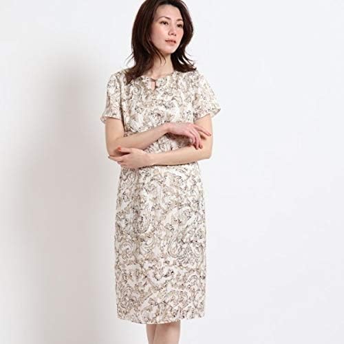 Amazon クード シャンス Coup De Chance 洗える ペイズリーストライプワンピース ナチュラル 150 34 Ss ワンピース チュニック 通販