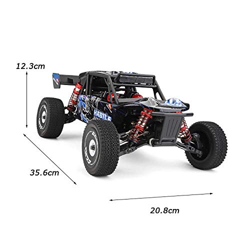 xcxc 1/12 Geländewagen-Kletterwüsten-RC-Car, Offroad-2,4-G-Großreifen, Stoßdämpfer- und Anti-Rutsch-RC-Fahrzeug für… – Bild 8